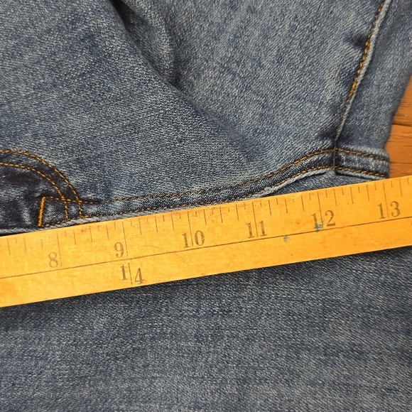 RISEN Women's Sz 15 / 32 Blue Distressed Jeans - Picture 3 of 7